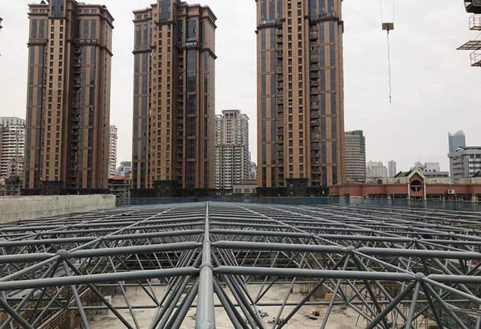 三明螺栓球网架结构
